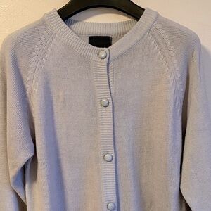 Women's Light Gray Button-Up Reglan
Sweater M